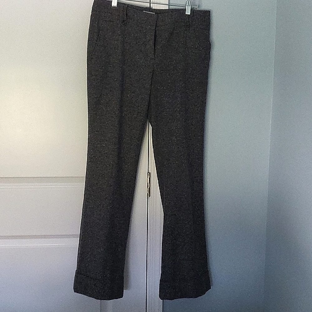 Gray tweed pants